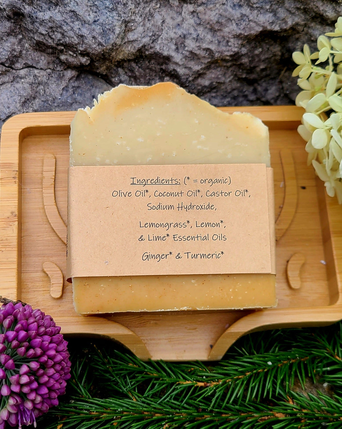 Sweet & Spicy Citrus Handmade Soap Bar