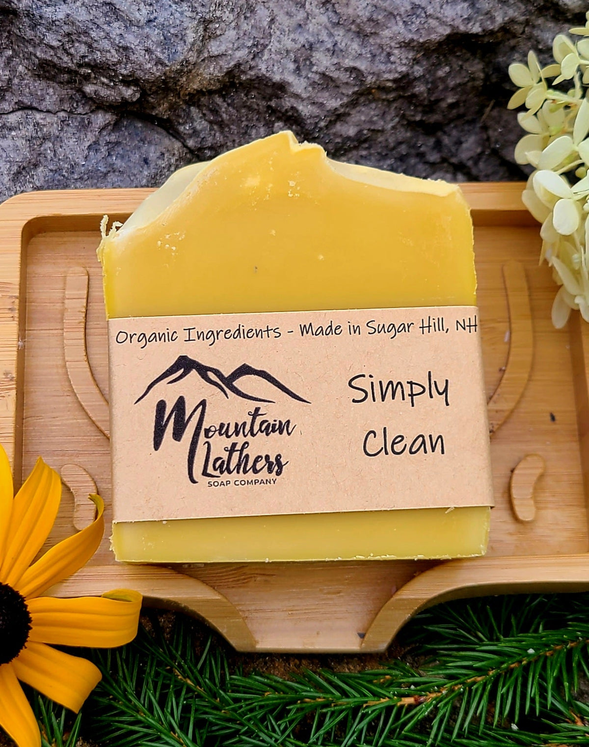 Simply Clean Unscented Handmade Soap Bar