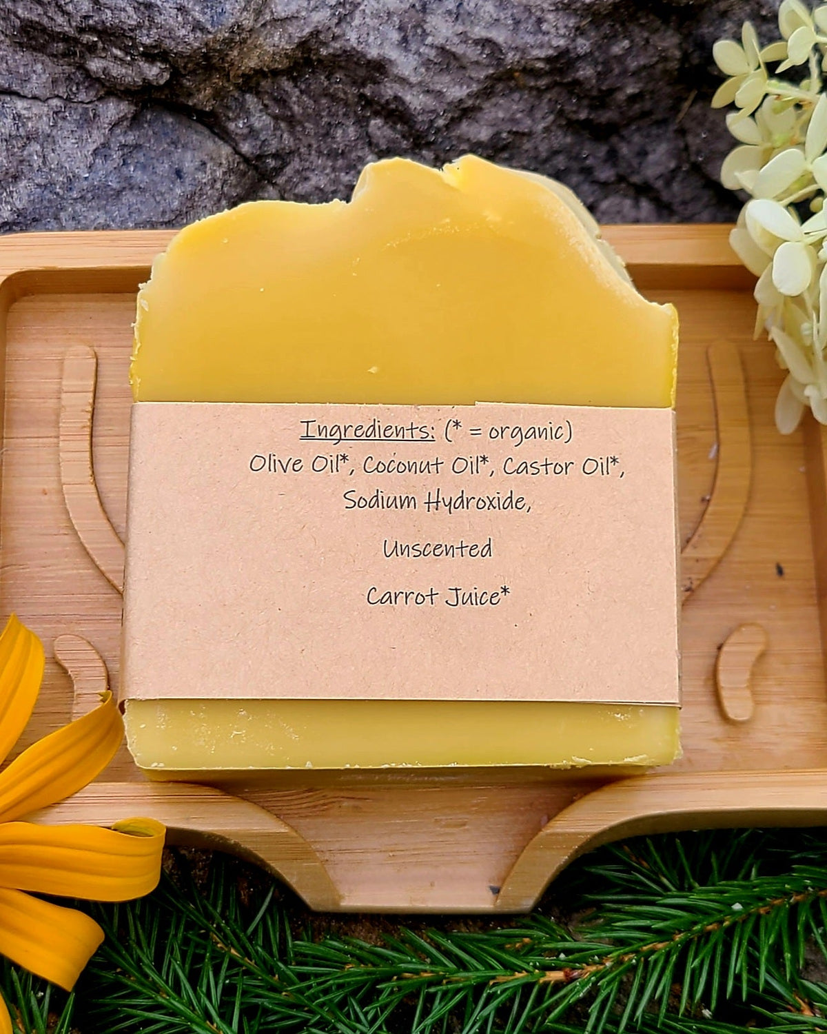 Simply Clean Unscented Handmade Soap Bar