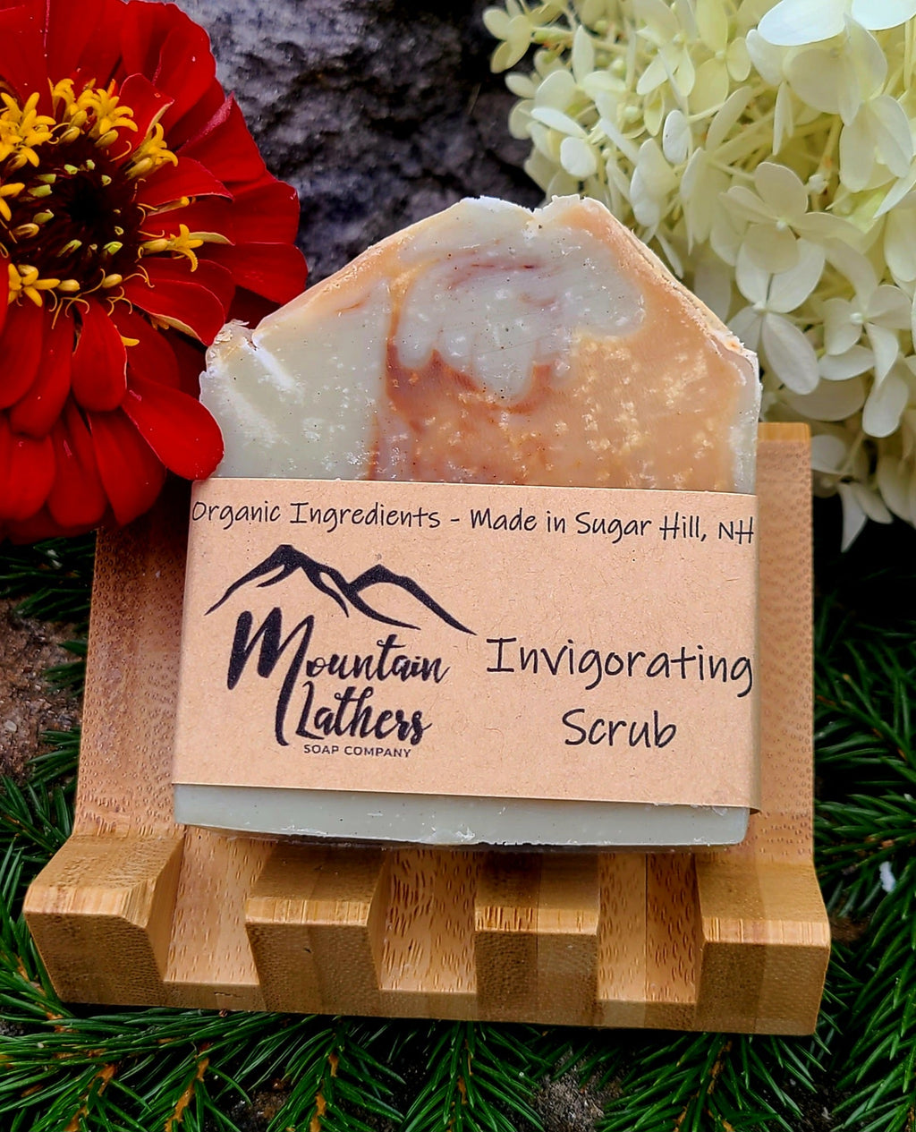 Invigorating Scrub Handmade Soap Bar