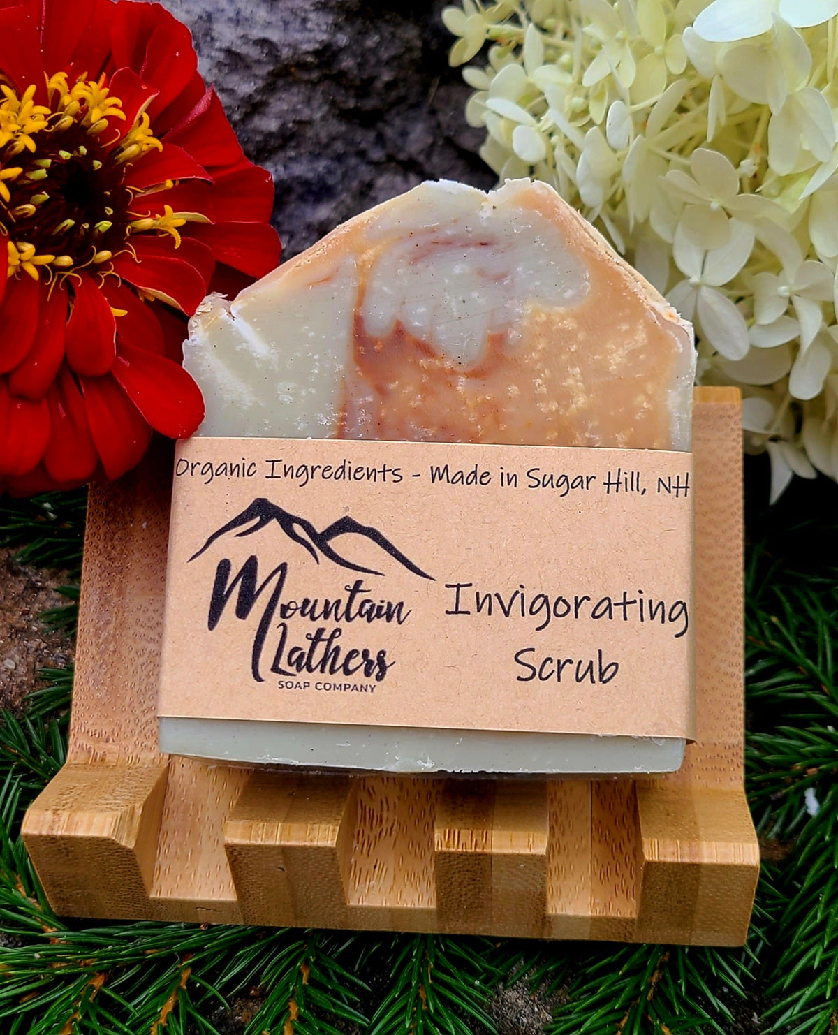 Invigorating Scrub Handmade Soap Bar