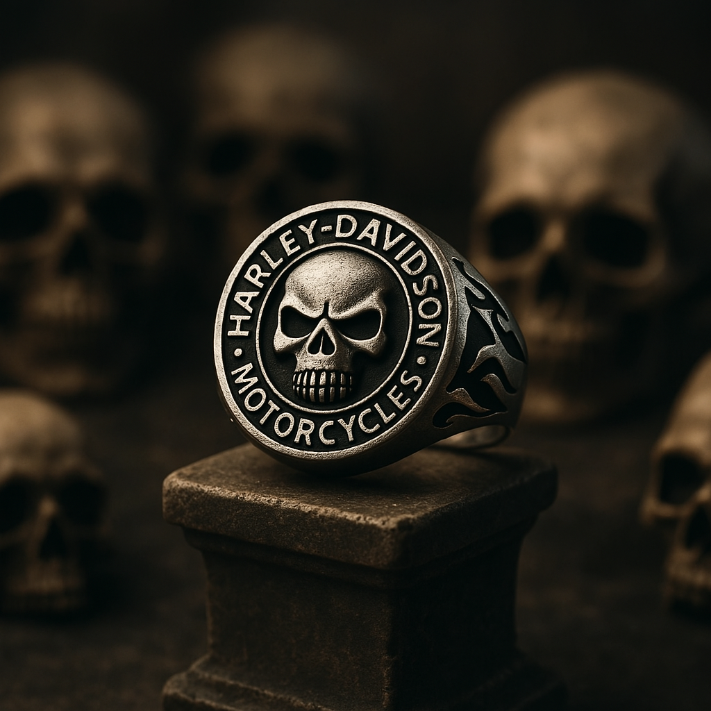 Rebel Skull Ring