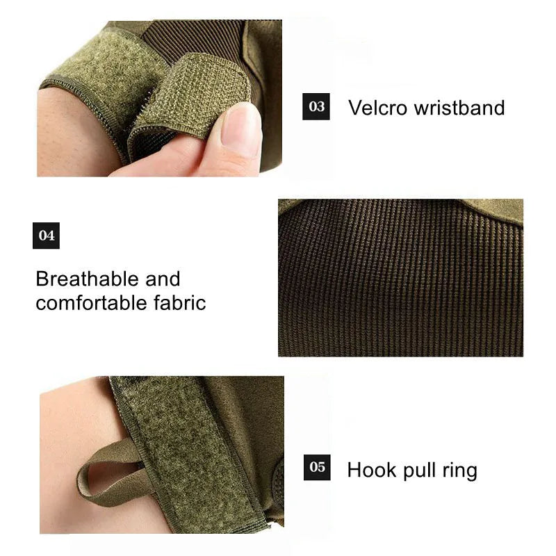 Tactical Sports Gloves Touch Design