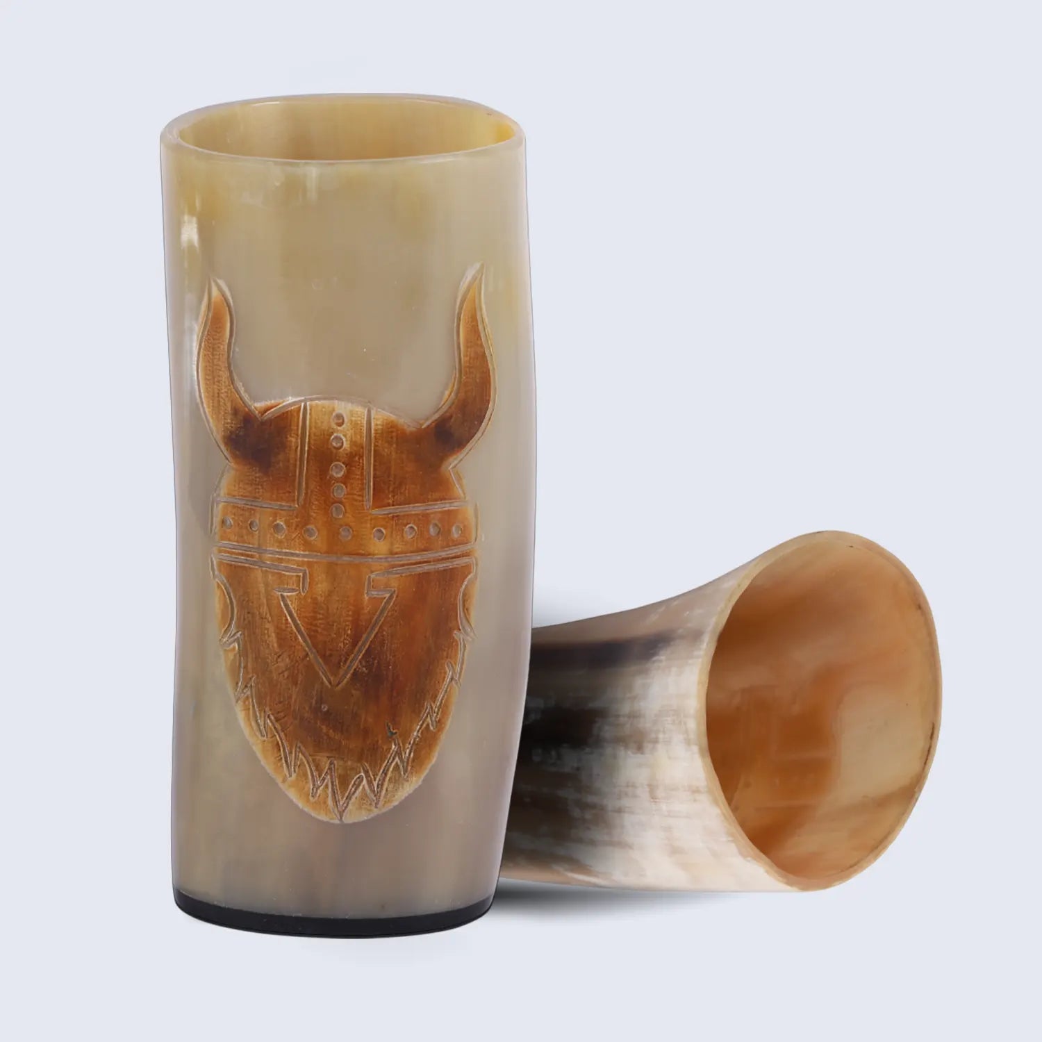 handmade skull craft drinking glasses and all purpose tumblers 8.-10oz mead pack of 1