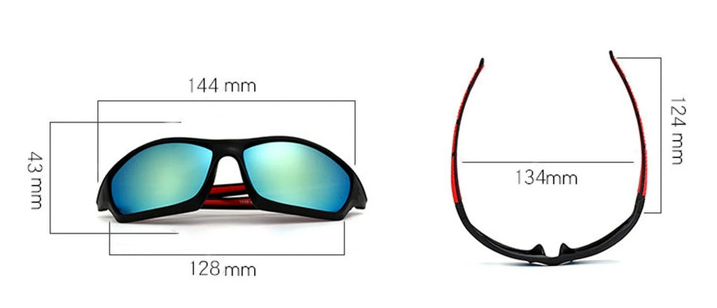 New Sports Sunglasses Luxury Brand UV400