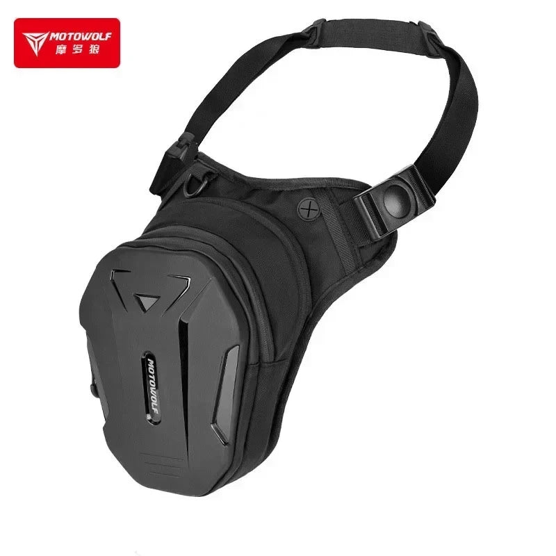 Motorcycle Bag Leg Side Hard Shell Fanny Pack