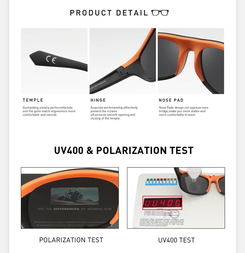 Polarized Sunglasses Outdoor Sport UV400