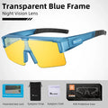 WEST BIKING Cycling Glasses Photochromic UV400 Protection