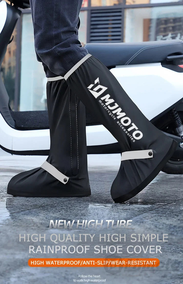 Motorcycle Shoe Cover Non-Slip Waterproof For Rainy Day