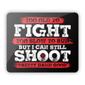 Too Old to Fight Too Slow to Run Aluminum Sign