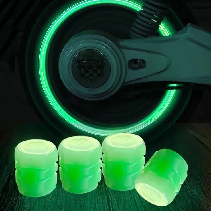 Luminous Valve Stem Caps Dustproof