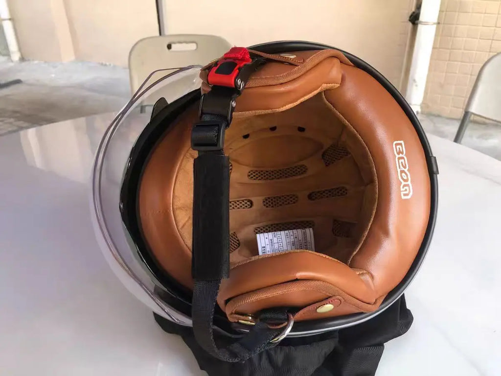Retro Motorcycle Helmet