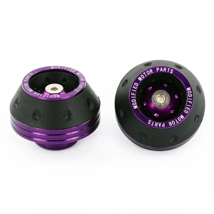 4PCS Motorcycle Crash Protectors Front Fork Slider Cups