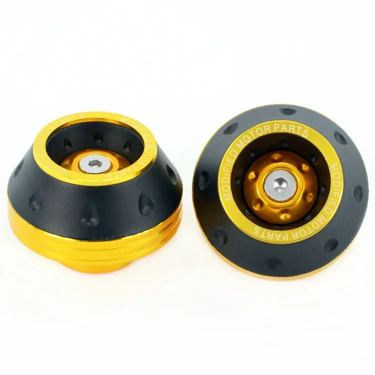 4PCS Motorcycle Crash Protectors Front Fork Slider Cups