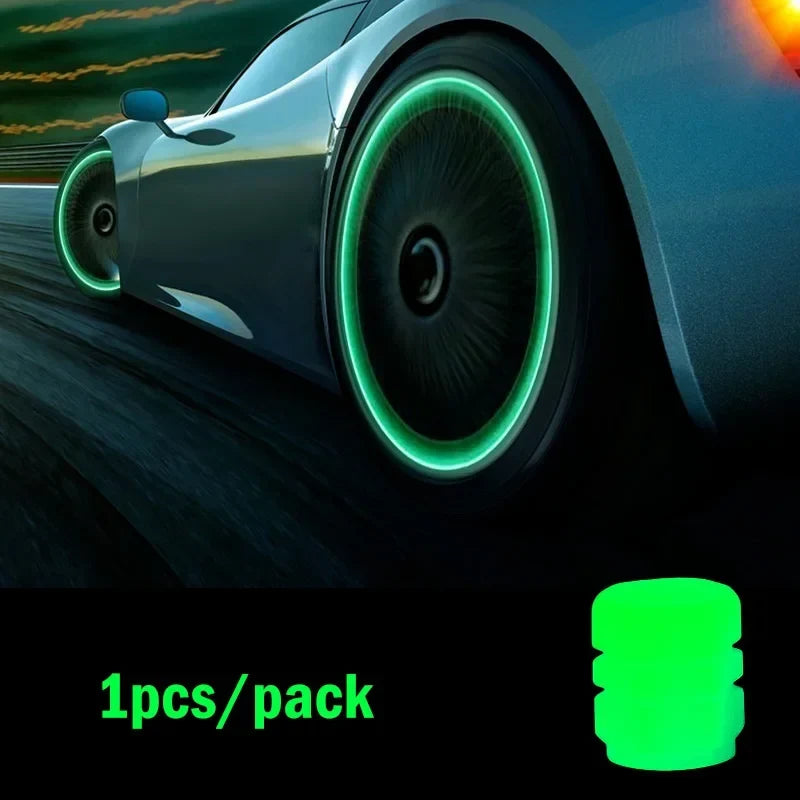 Luminous Valve Stem Caps Dustproof