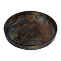 Constellation Spectrum Round Resin Inlay Tray – 12 Inches