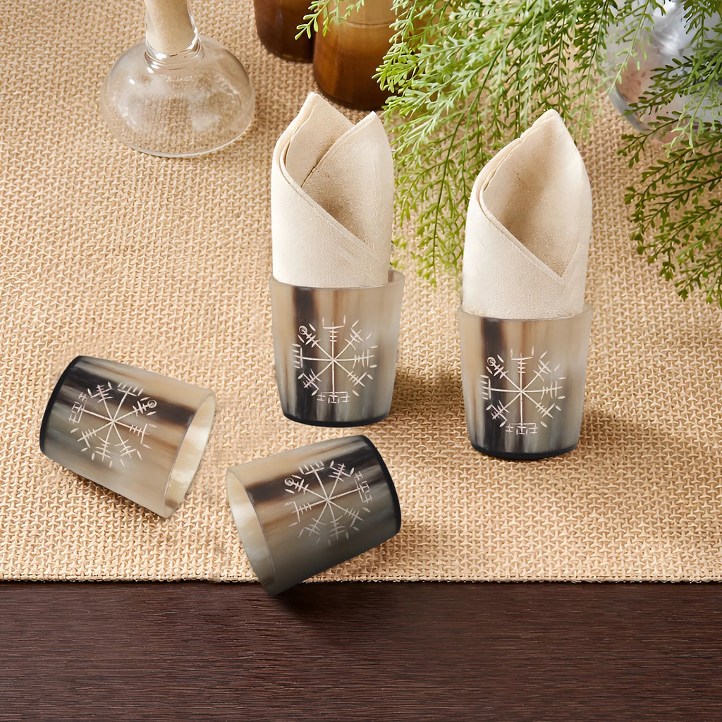 Wayfinder Buffalo Horn Whiskey Cups – Sets of 4, 8 or 12