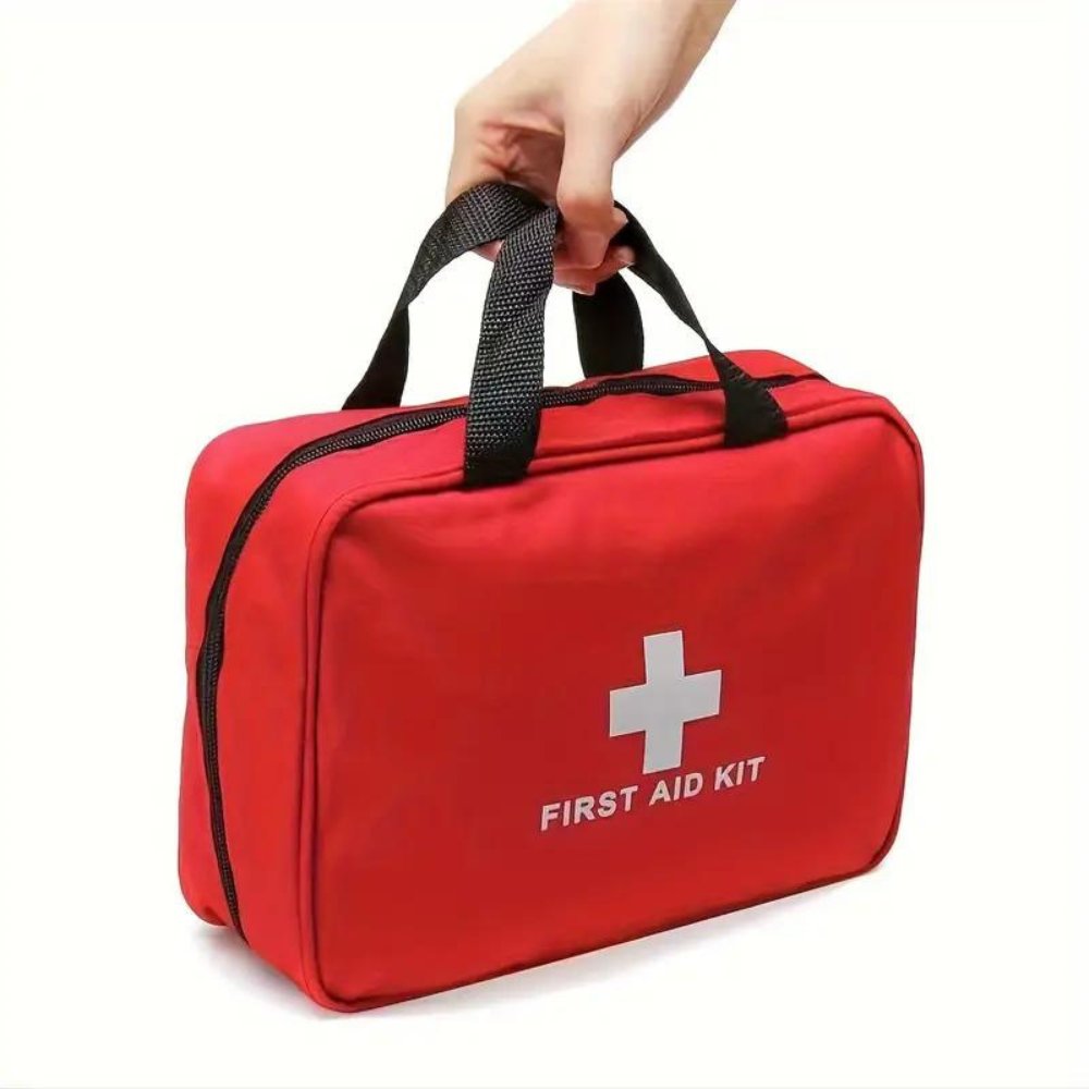 173-Piece Portable First Aid Kit for Hiking & Camping