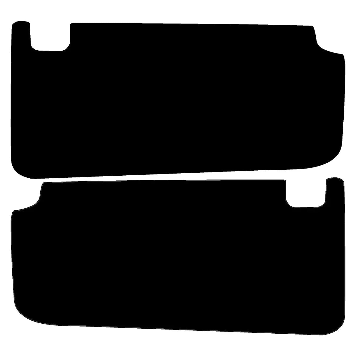 Freedom Series Sun Visor Overlays - 2018+ Wrangler JL / Gladiator JT